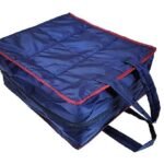 ORG5- Sera Creations Fabric 6 Pair Shoe Totte Organizer Travel Space Saving Storage Shoe Bag (Unisex) (Carry 6 Pair of Shoes)